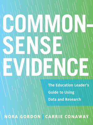 cover image of Common-Sense Evidence